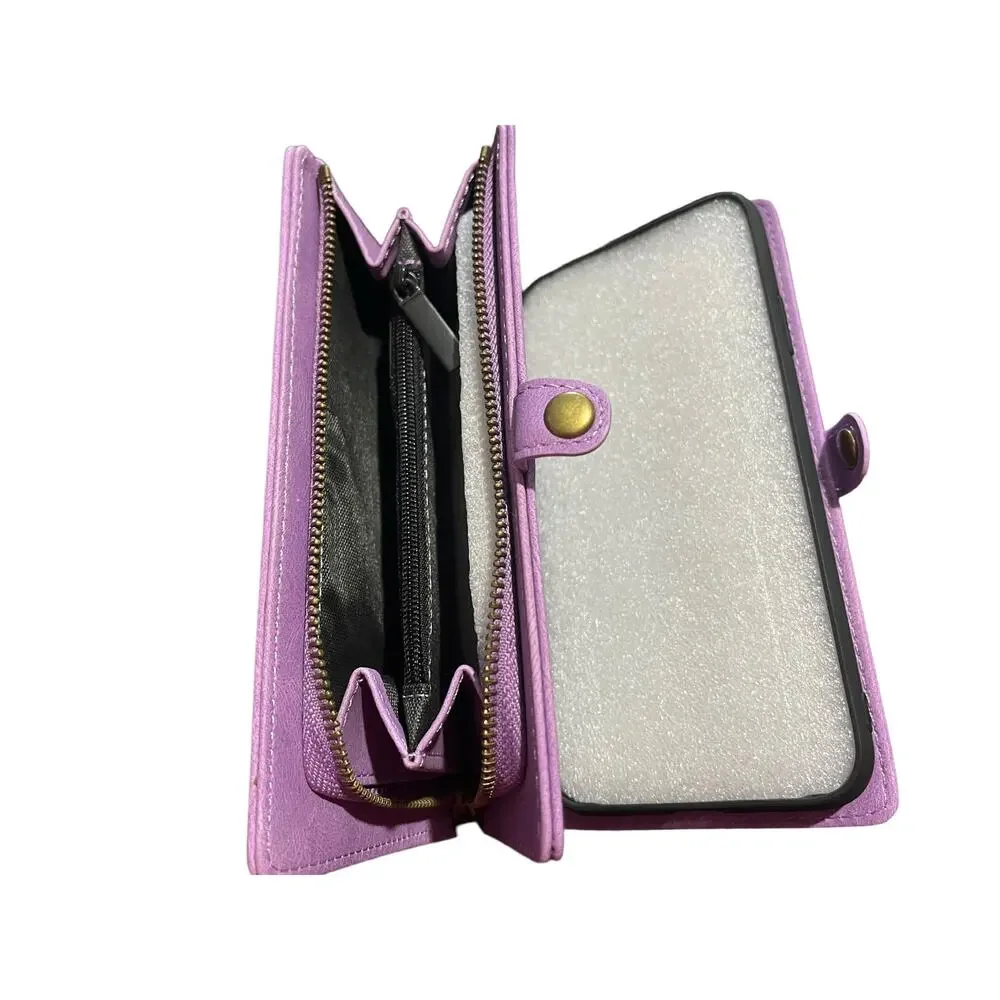 Modos Logicos Phone Wallet in Lavender 6.25 x 3” for IPHONE 11 Max PU Leather